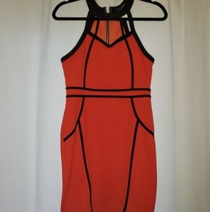 High neck birdcage dress Medium NWT